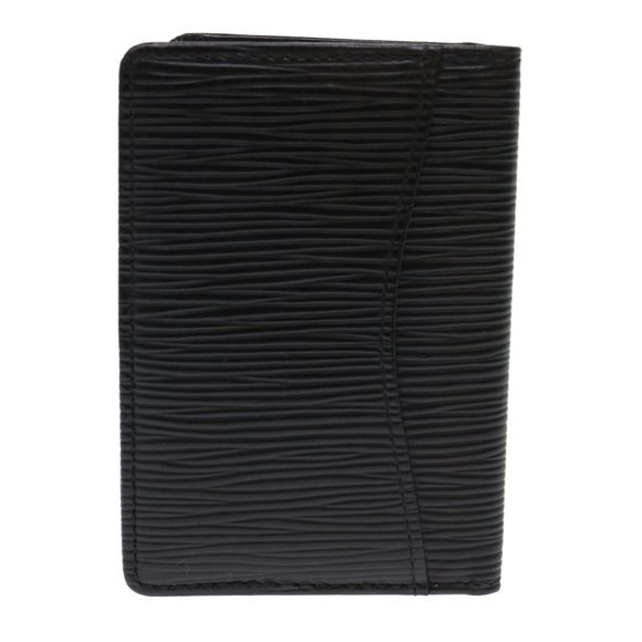 LOUIS VUITTON Epi Organizer De Poche Card Case Black M63582 LV Auth 48066 - Picture 2 of 16